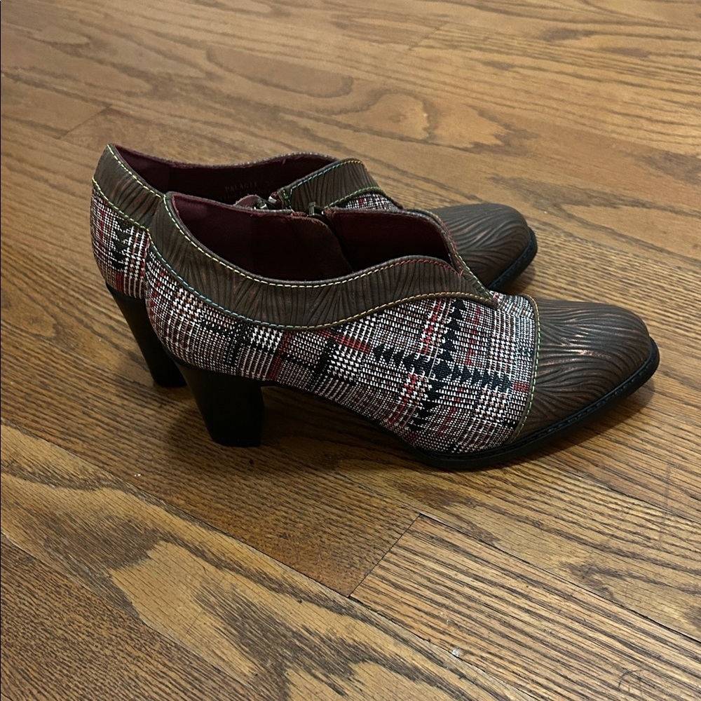 L’Artiste Spring Step Shoes Women’s 36 Palagia Cap Toe Heels Artsy Preppy Office - Picture 6 of 11